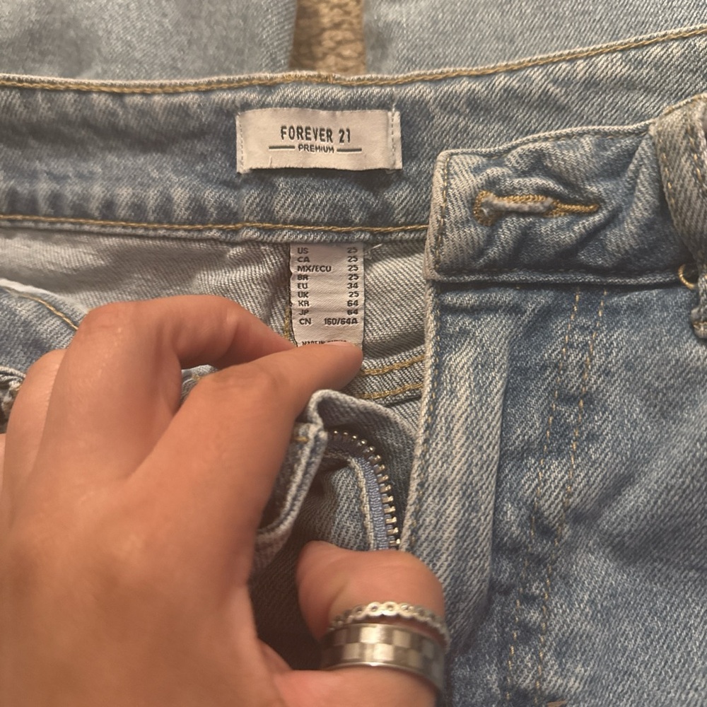 Forever 21 Premium Denim in Light Blue